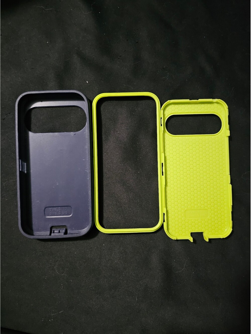 Yellow Blue Pixel 9 Pro / 10 otterbox defender